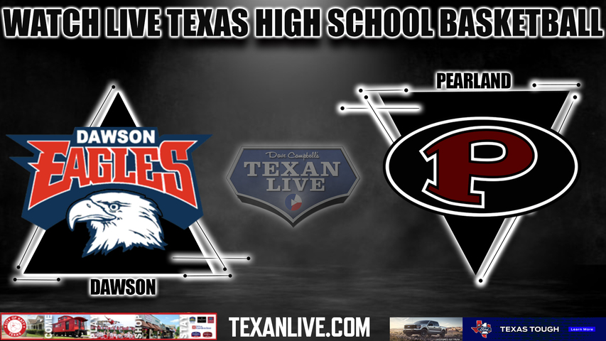 Dawson vs Pearland - 7:00pm- 1/9/2024 - Boys Basketball - Live from Pearland High School