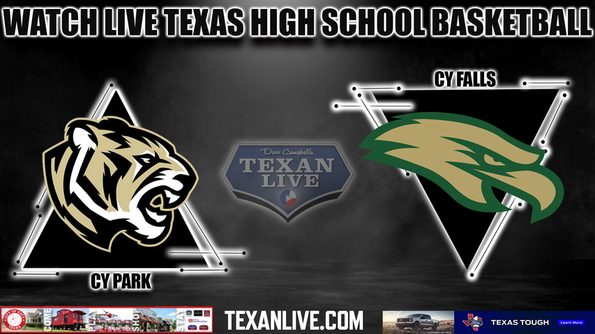 Cy park vs Cy Falls - - 7:00pm- 1/10/2024 - Boys Basketball - Live from Cy Falls High School
