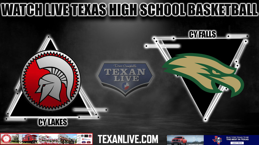 Cy Lakes vs Cy Falls - 7:00pm- 1/17/2024 - Boys Basketball - Live from Cy Falls High School