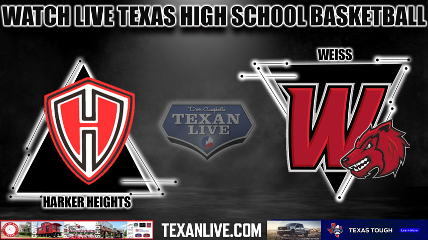 Harker Heights vs Weiss - 5:30pm- 1/17/2024 - Girls Basketball - Live from Weiss High School