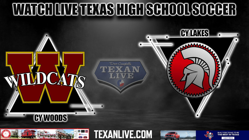 Cy Woods vs Cy Lakes - 7:45pm- 1/23/2024 - Boys Soccer - Live from Cy Lakes High School