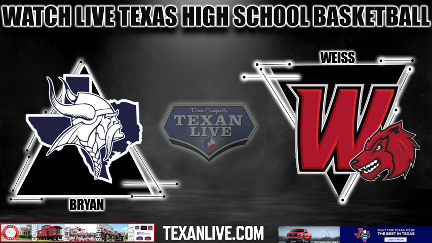 Bryan vs Weiss - 7pm- 1/26/2024 - Boys Basketball - Live from Weiss High School
