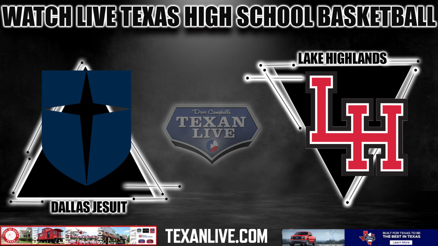 Jesuit vs Lake Highlands - 7:00pm- 1/23/2024 - Boys Basketball - Live from Lake Highlands High School