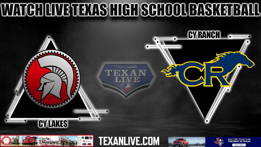 Cy Lakes vs Cy Ranch - 7:00pm- 1/30/2024 - Girls Basketball - Live from Cy Ranch High School