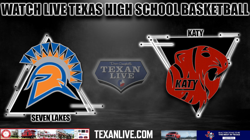 Seven Lakes vs Katy - 1pm- 2/3/2024 - Boys Basketball - Live from Katy High School