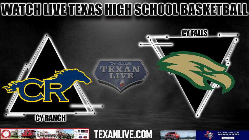 Cy Ranch vs Cy Falls - 7pm- 2/6/2024 - Boys Basketball - Live from Cy Falls High School