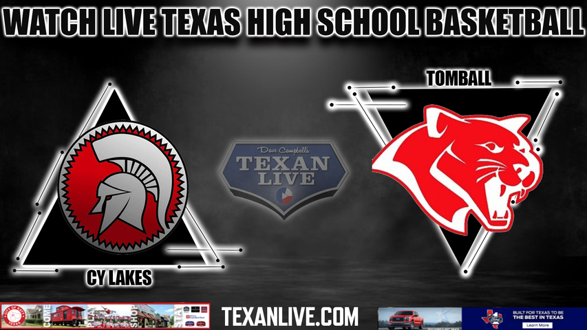 Cy Lakes vs Tomball - 7pm- 2/13/2024 - Girls Basketball - Live from Cy Creek High School - Bi District Playoffs