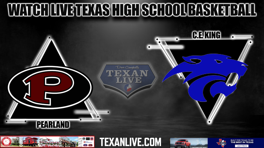 Pearland vs CE King - 6:30pm- 2/19/2024 - Girls Basketball - Live from Channelview High School - Regional Quarter Finals