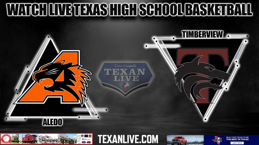 Aledo vs Mansfield Timberview - 6:30pm- 2/15/2024 - Girls Basketball - Live from Cleburne High School - Area Round Playoffs