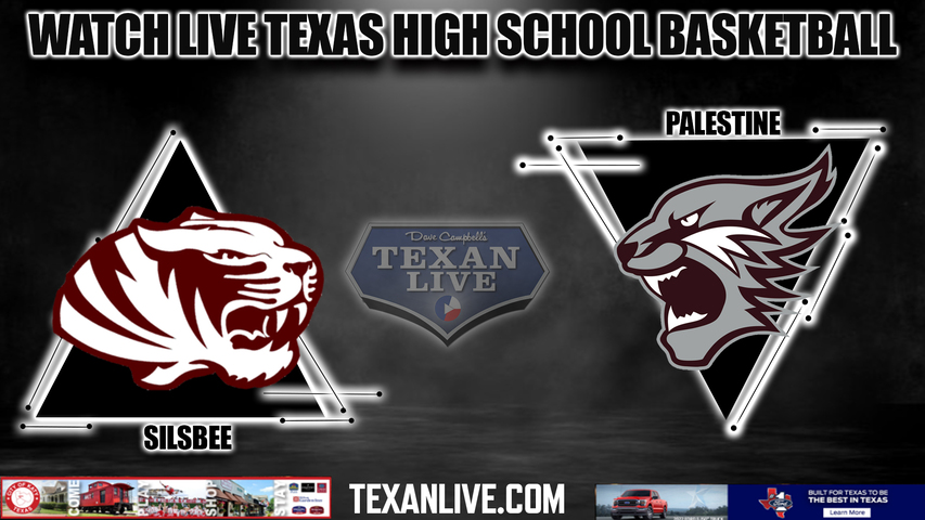 Silsbee vs Palestine - 6:30pm- 2/22/2024 - Boys Basketball - Live from Nacogdoches High School - Area Round
