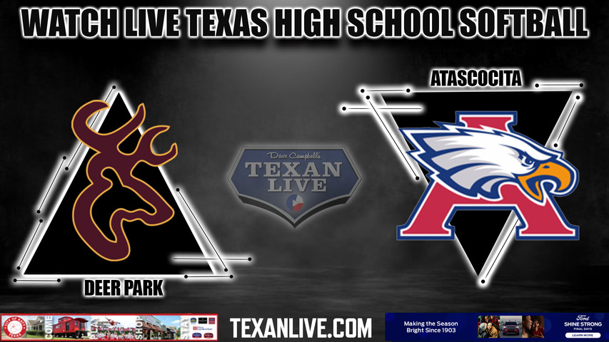 Atascocita vs Deer Park - 1:30pm- 3/12/2024 - Softball - Live from Deer Park High School
