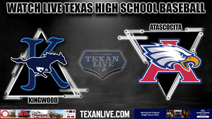 Atascocita vs Kingwood - 6:00pm- 3/14/2024 - Baseball - Live from Atascocita High School