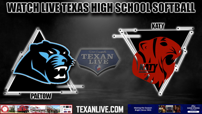 Paetow vs Katy - 10:30am- 4/6/2024 - Softball - Live from Katy High School