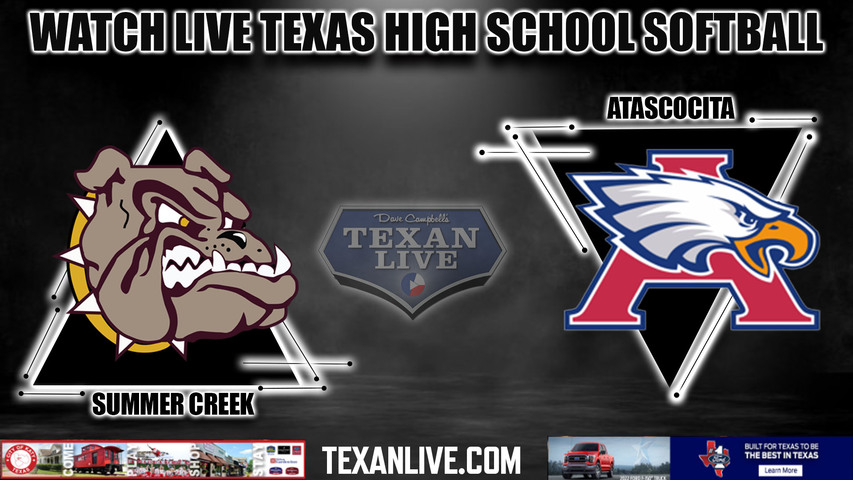Atascocita vs Summer Creek - 6:00pm- 4/19/2024 - Softball - Live from Summer Creek High School
