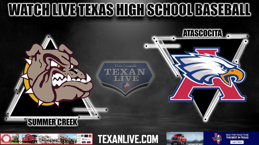 Summer Creek vs Atascocita - 6:00pm- 4/23/2024 - Baseball - Live from Atascocita High School