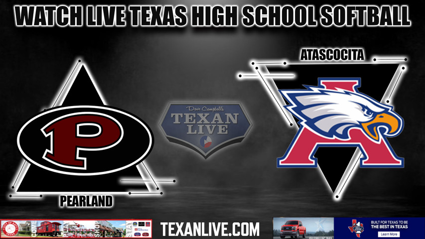 Pearland vs Atascocita - 6:30pm- 5/1/2024 - Softball - Live from Atascocita High School - Game One - Area Round Playoff