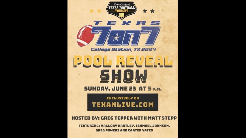 State 7-on-7 Exclusive Pool Reveal Show Sunday June 23rd 5:00 p.m. (Free Event)