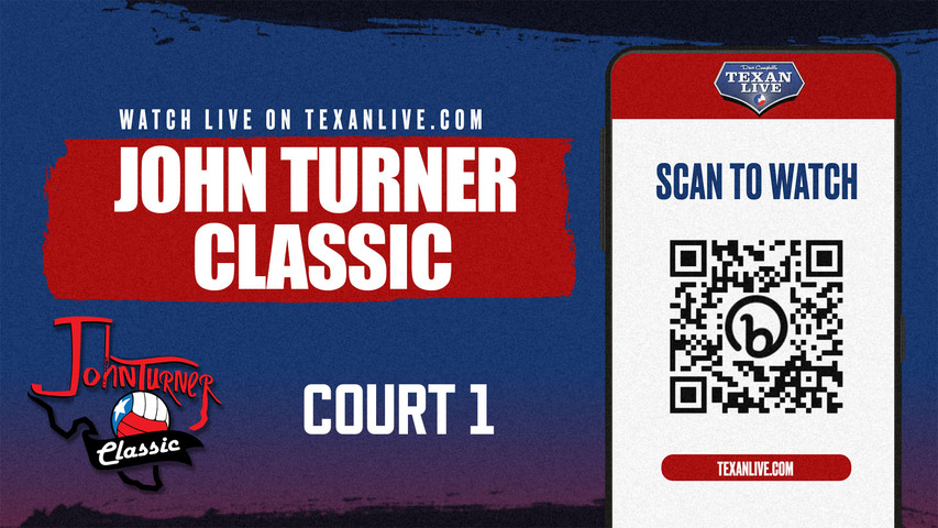 John Turner Classic Volleyball Tournament - Court 1 - Pearland High School - 8/15/24 - 8:00am start