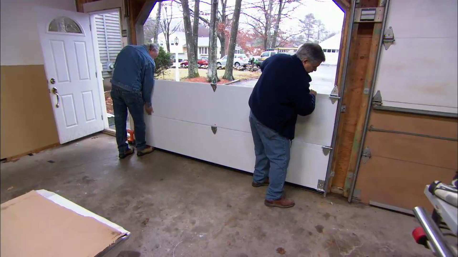 How to Install a Garage Door - This Old House
