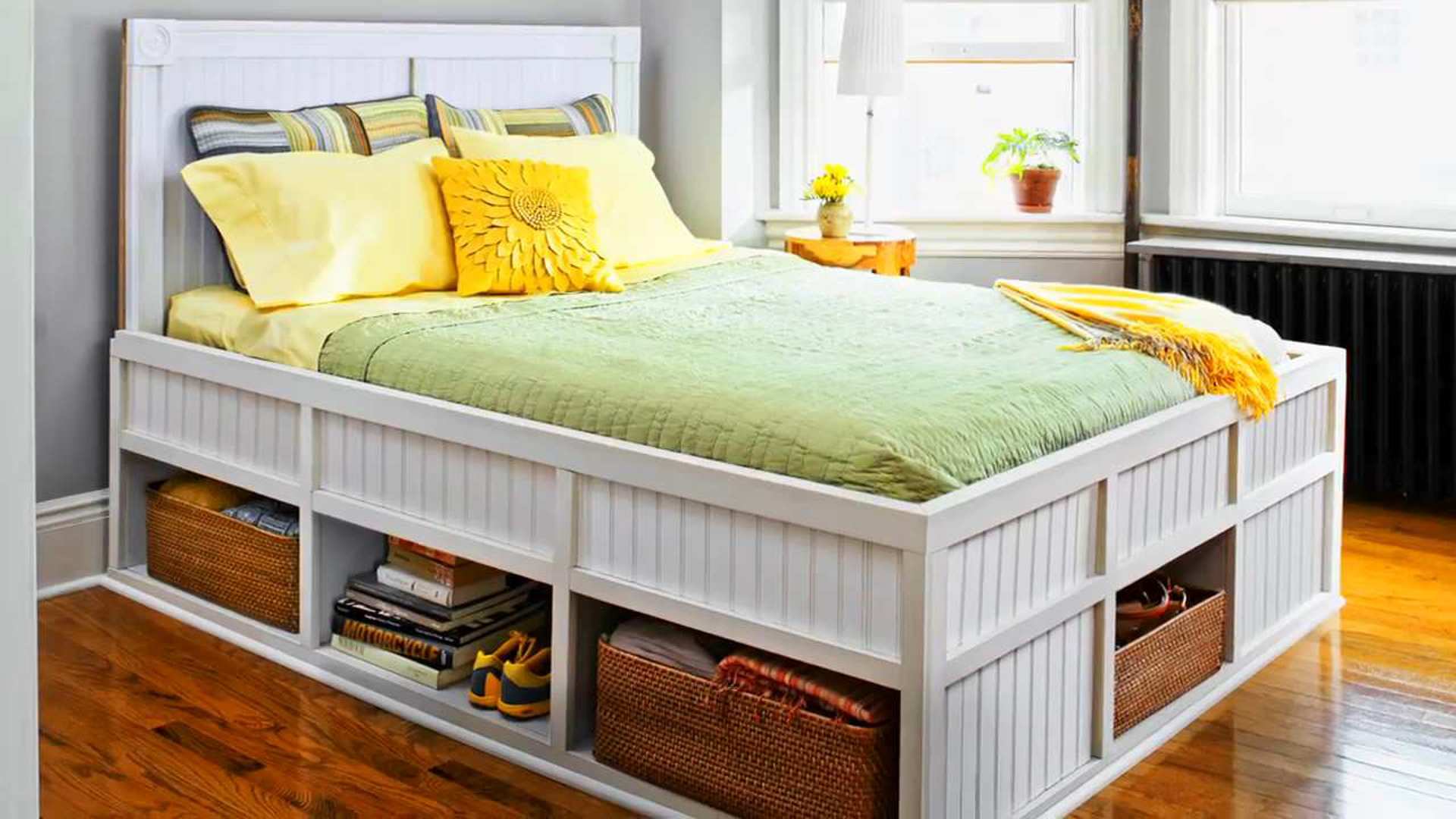How To Build A Storage Bed This Old House