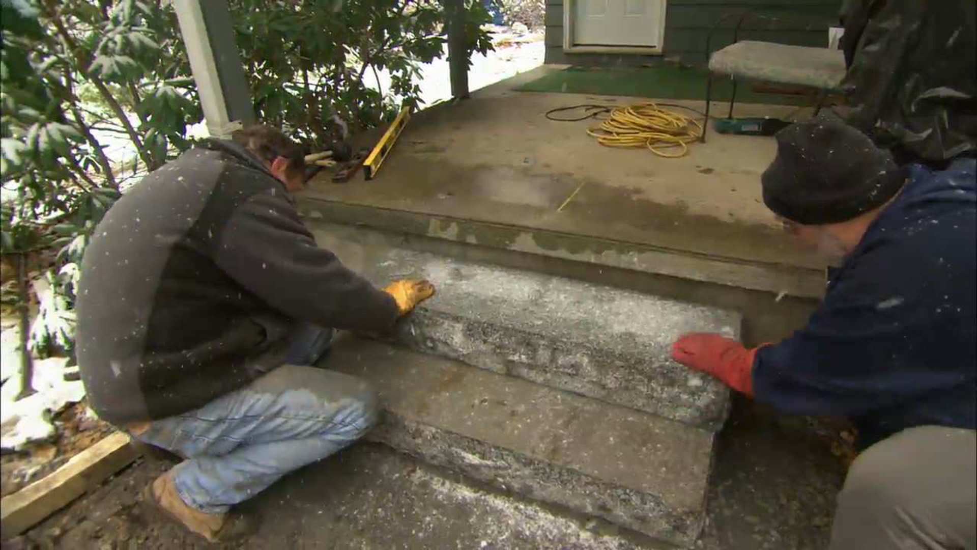 How To Build Granite Porch Stairs This Old House