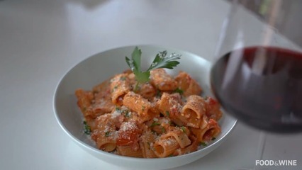 Creamy Tomato Rigatoni + Blaufränkisch: An Unexpected Symphony Of Flavor | Chefs At Home