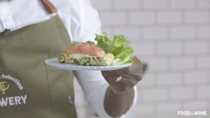 This Salmon Frittata From Eric Adjepong Will Steal The Show At Brunch | Chefs At Home
