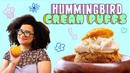 Pastries with Paola: Hummingbird Cream Puffs