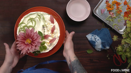 Bronwen Wyatt's Cornmeal and Sour Cream Cake Recipe | Chefs At Home