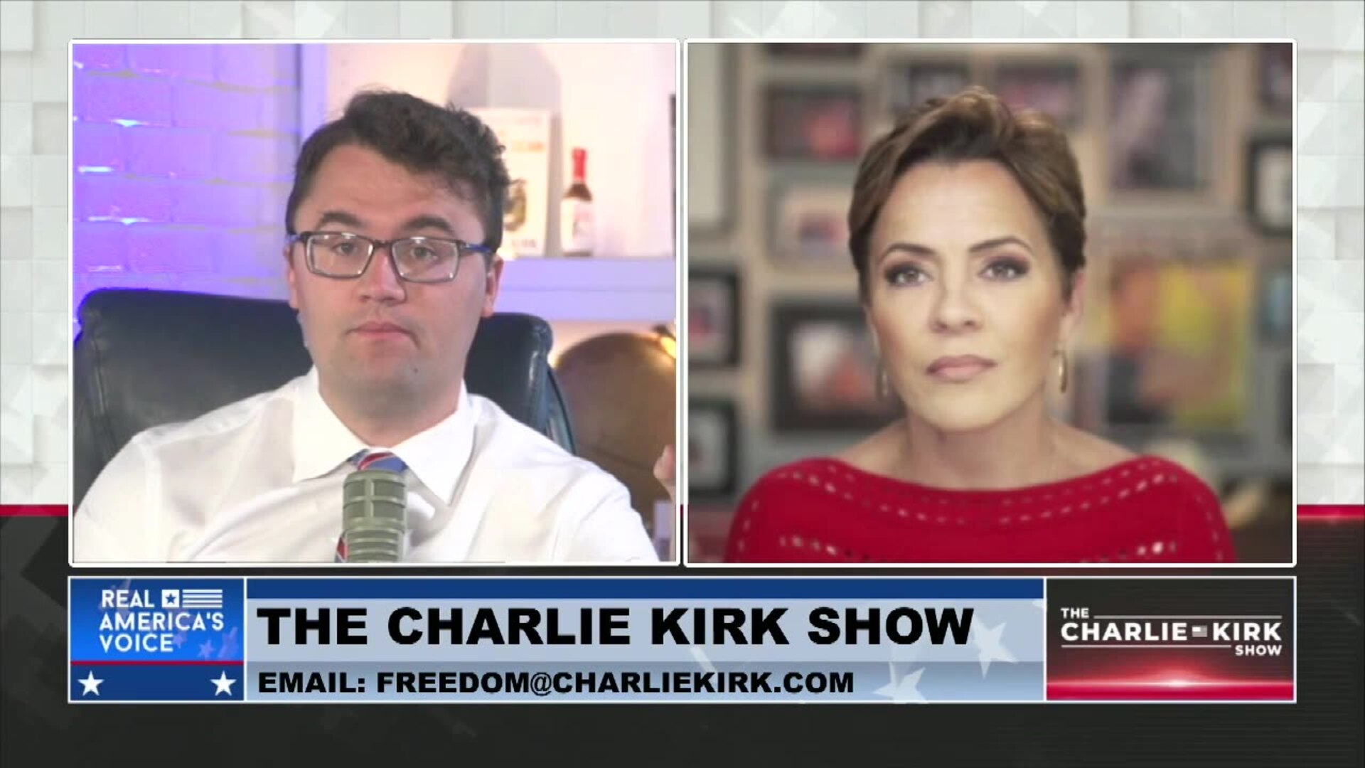 Kari Lake Is Asked If Shes Considering A Senate Run Watch Her Response Charlie Kirk