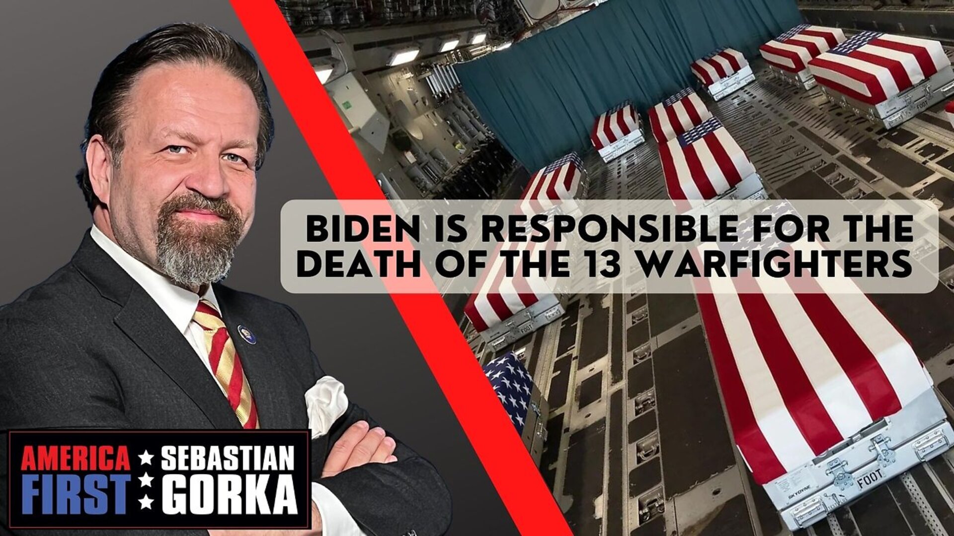 Biden is responsible for the death of the 13 warfighters. Rep. Darrell