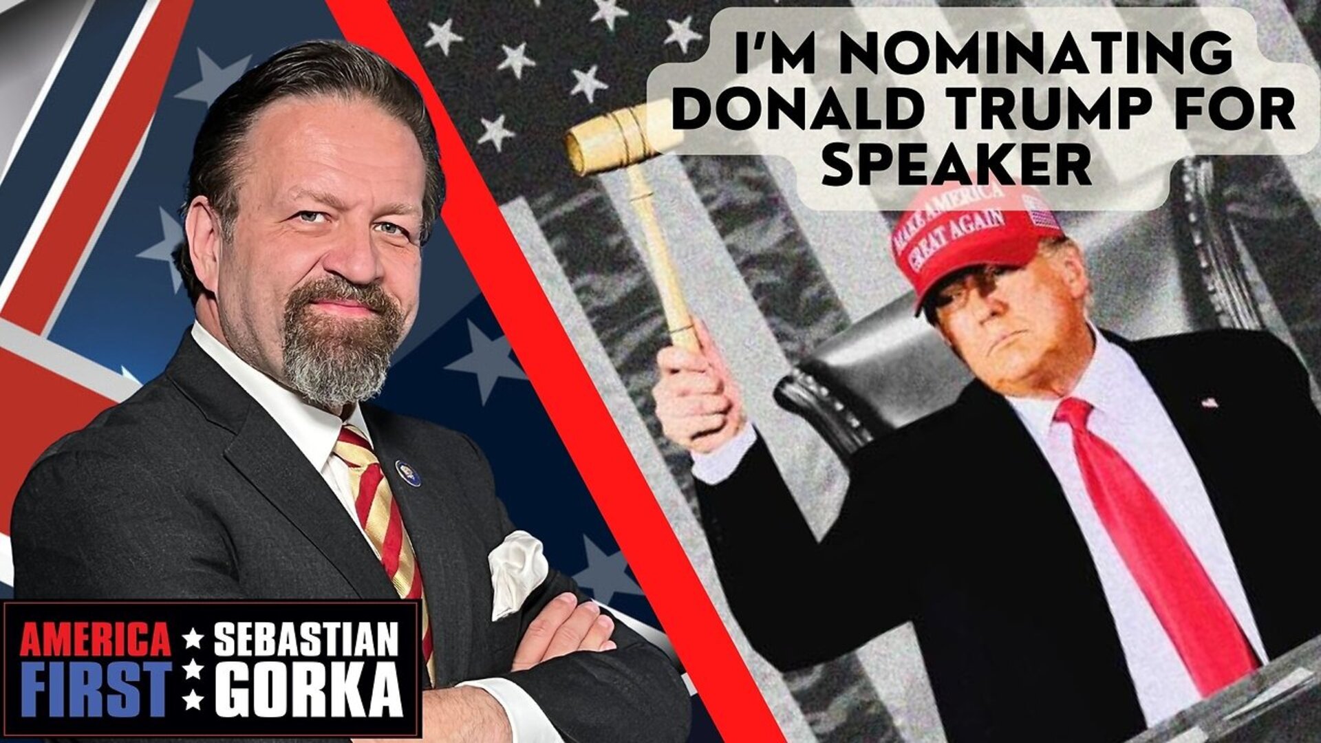 I’m nominating Donald Trump for Speaker. Rep. Troy Nehls joins ...