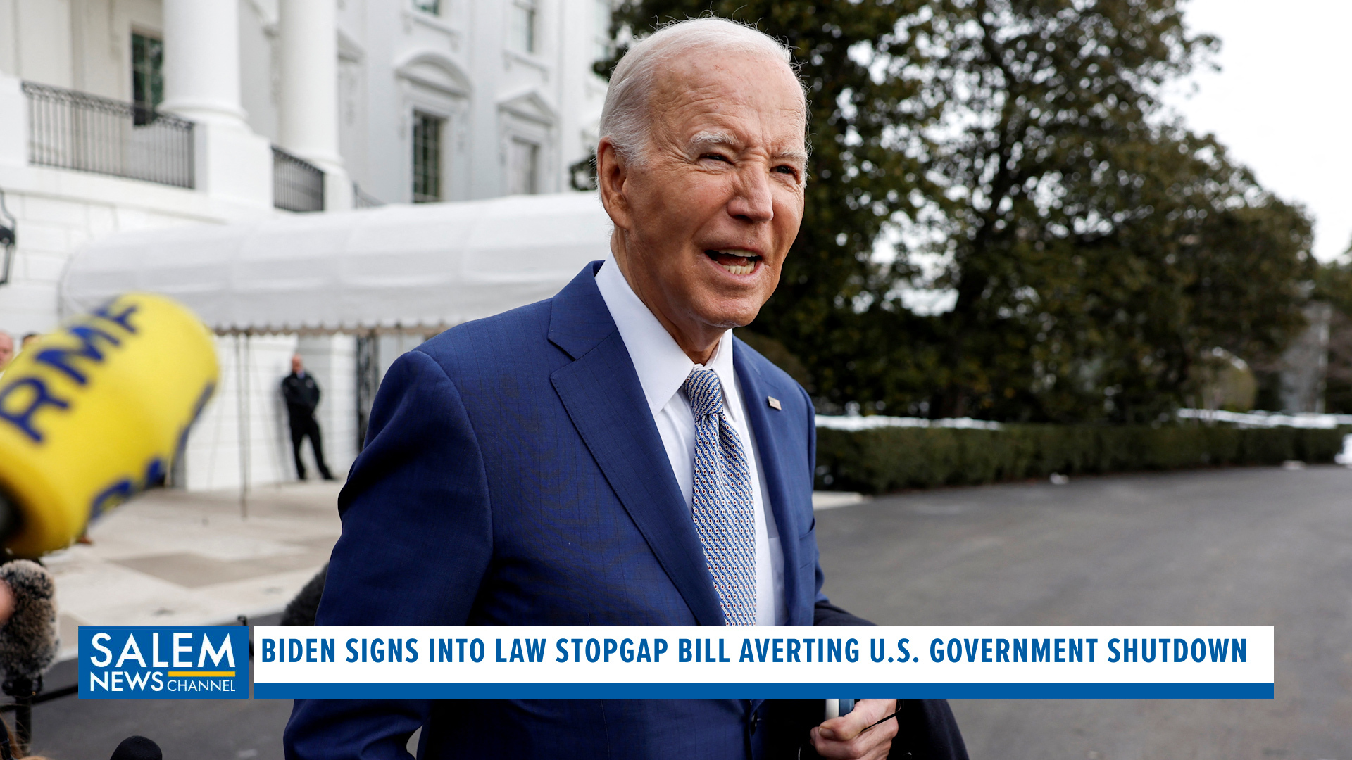 Biden Signs Stopgap Bill, Averts Government Shutdown