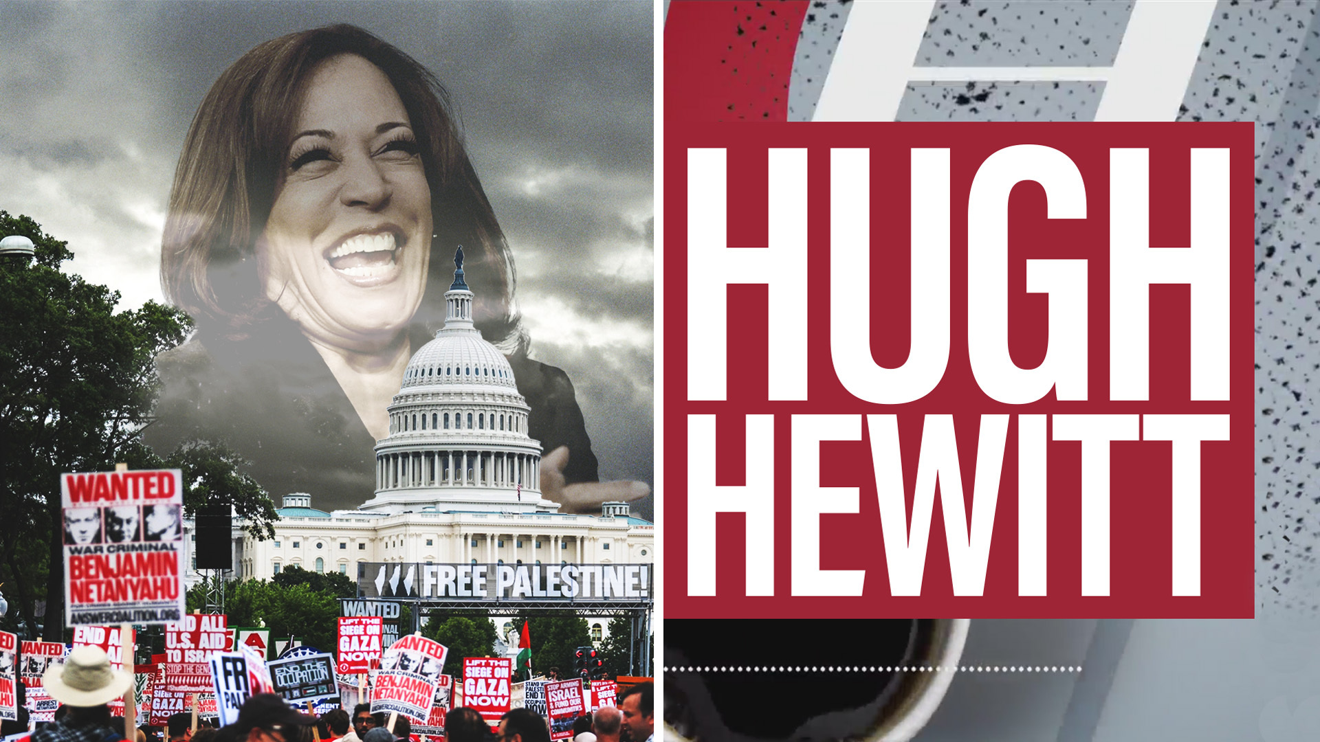 Kamala NOT Attending Netanyahu's Speech Further Fuels Anti-Semitic Protests In DC