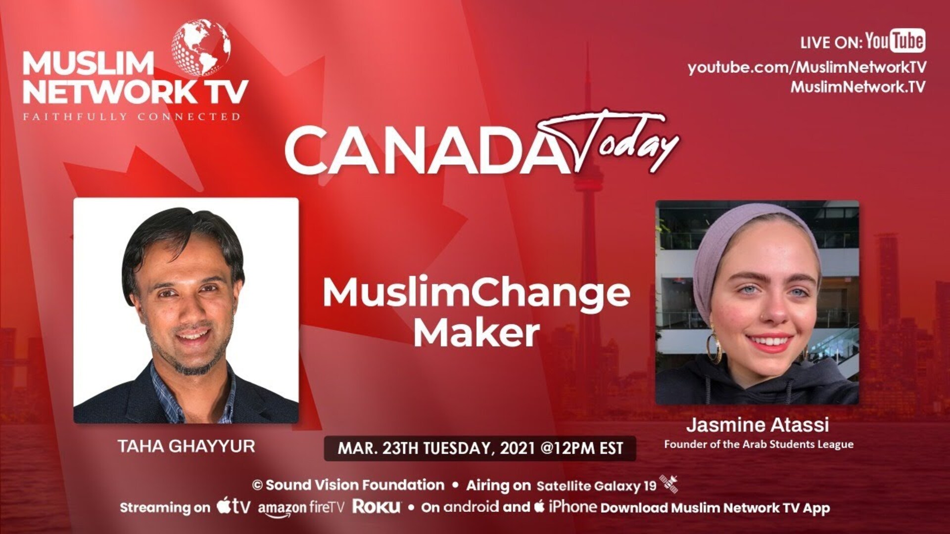 Muslim Change Maker -  Yasmine Atassi
