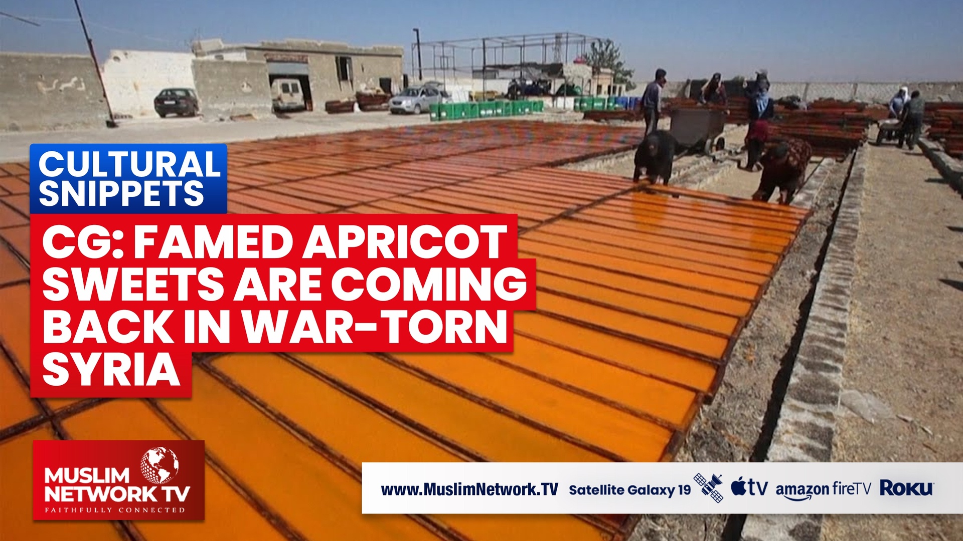 Famed Apricot Sweets Are Coming Back In War-Torn Syria