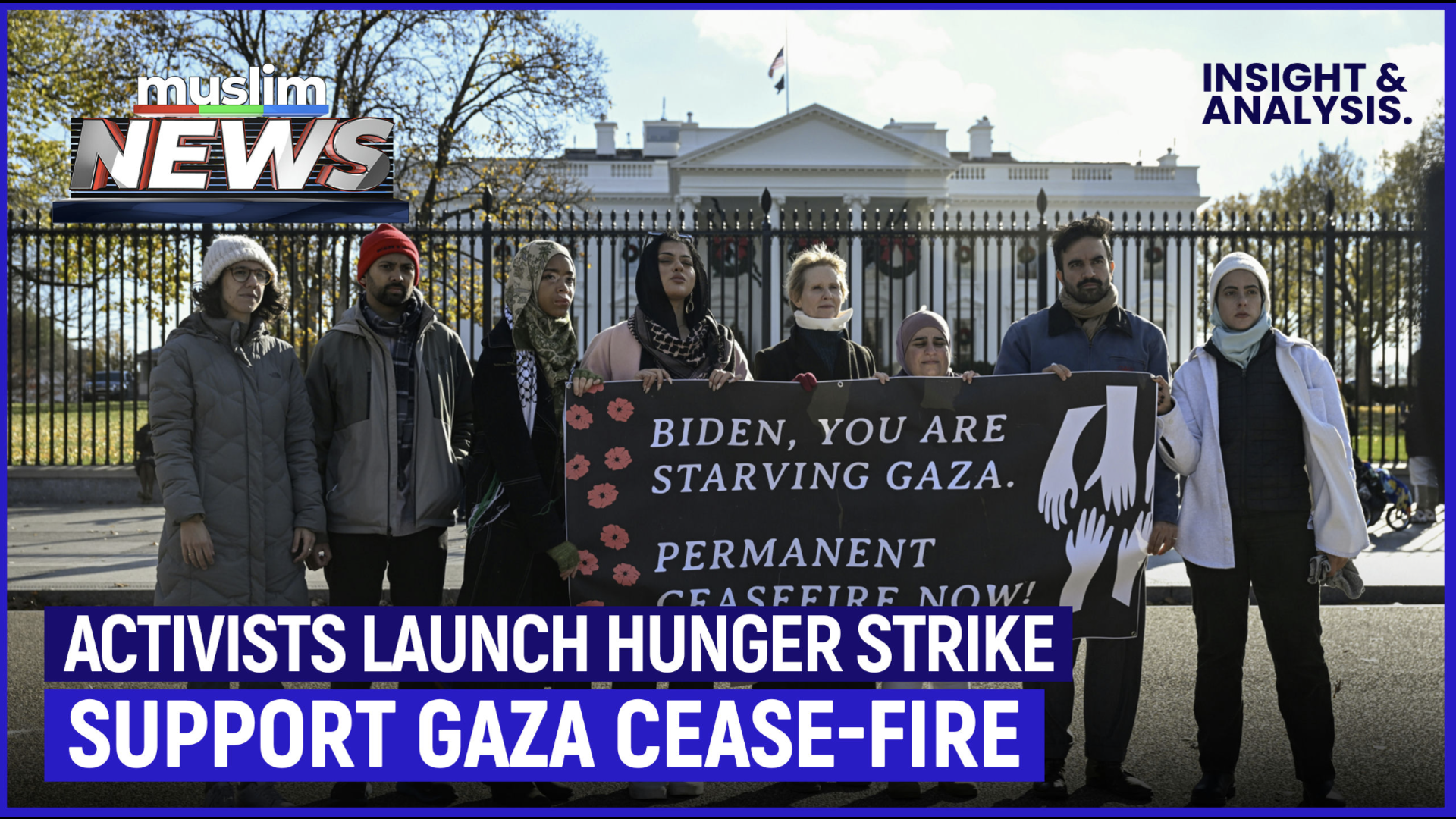 Activists Launch Hunger Strike In Support Of Gaza Cease-Fire