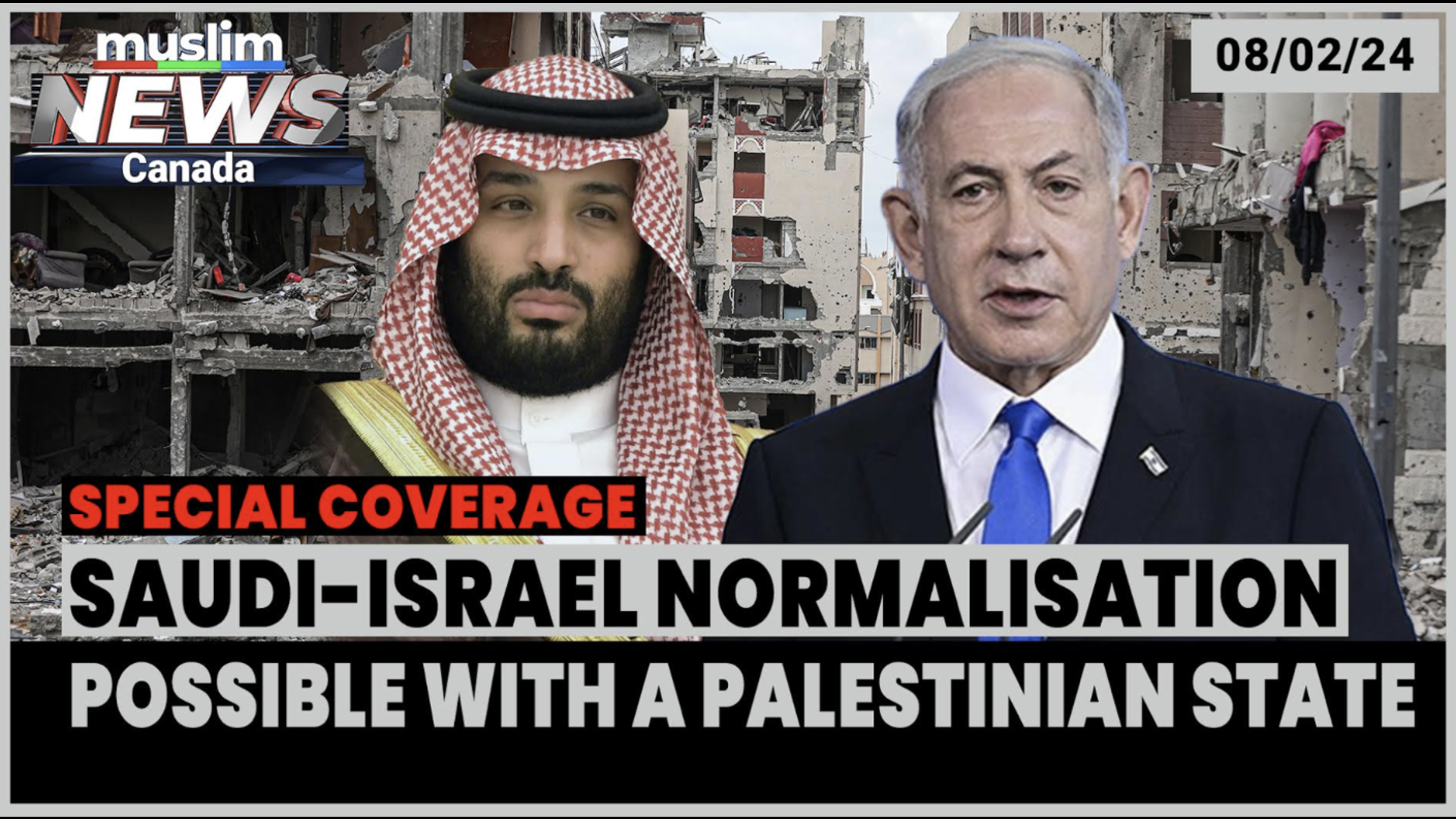 Saudi Arabia says Normalization with Israel not Possible Without Palestinian State | Feb 08, 2024