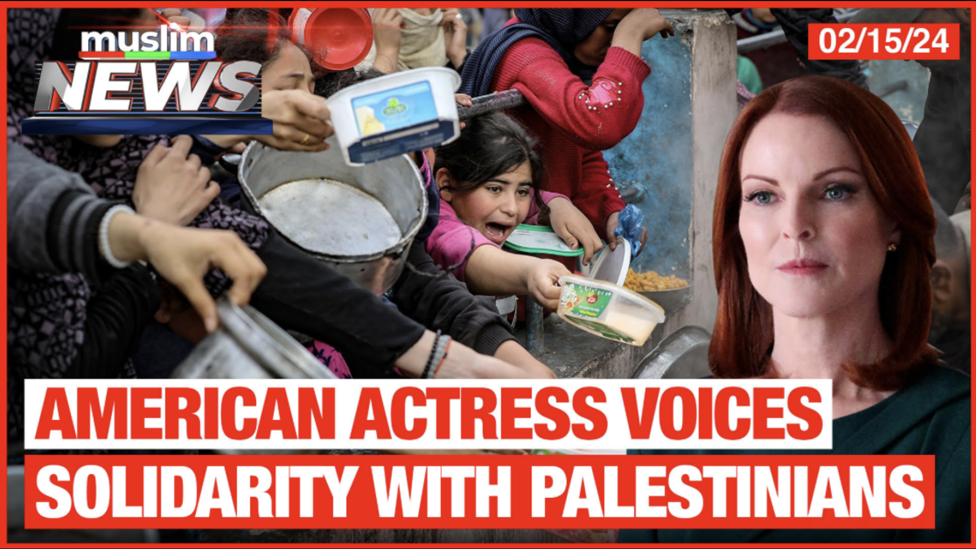 American Actress Voices Solidarity With Palestinians | Muslim News | Feb 15, 2024