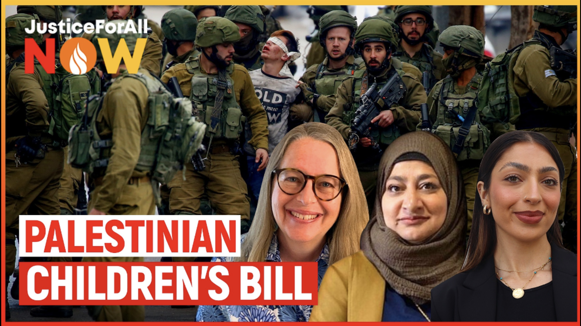 Justice for All Now: Palestinian Children's Right Bills