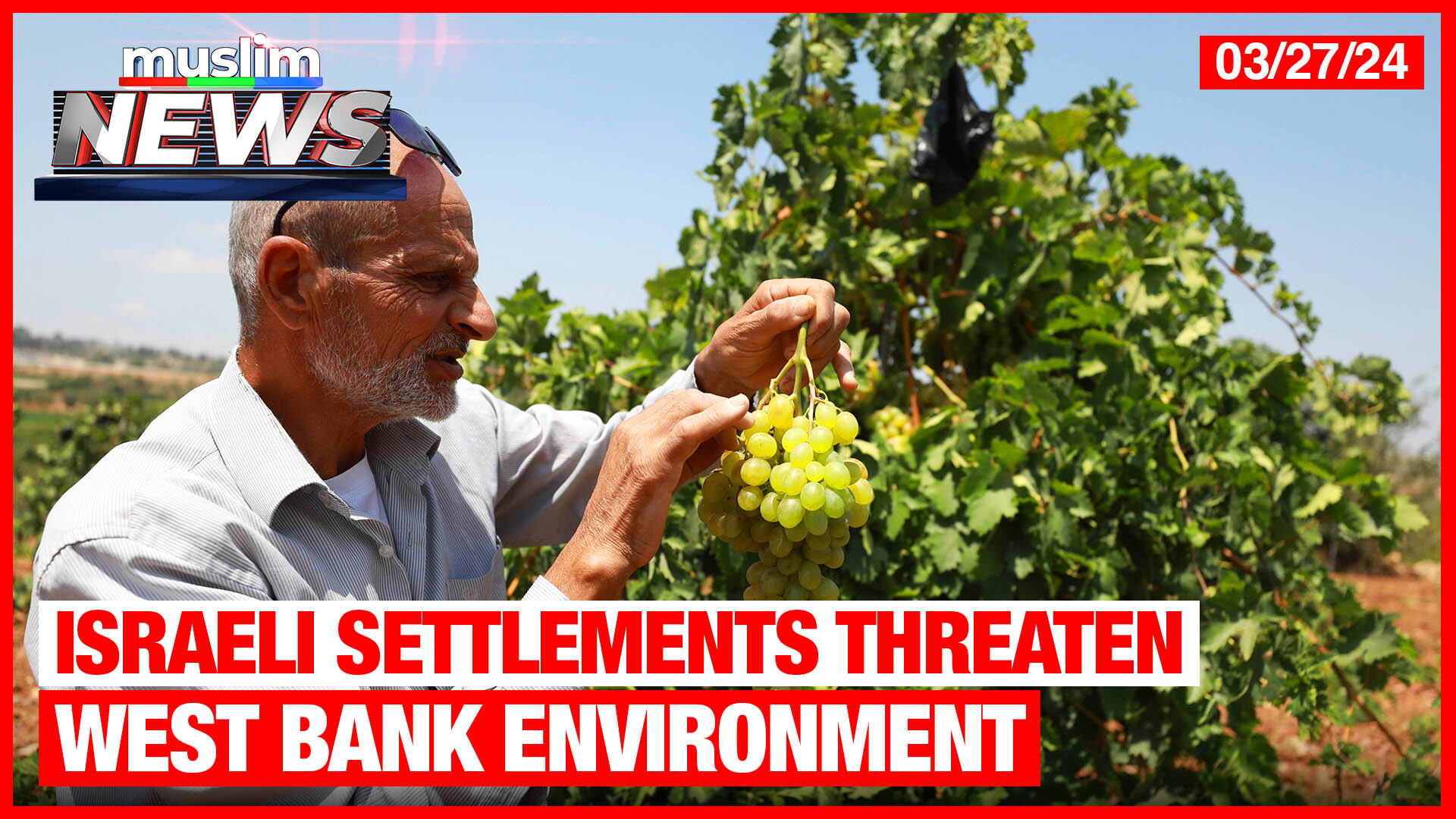 Israeli Settlements Threaten West Bank Environment | Muslim News | Mar 27, 2024