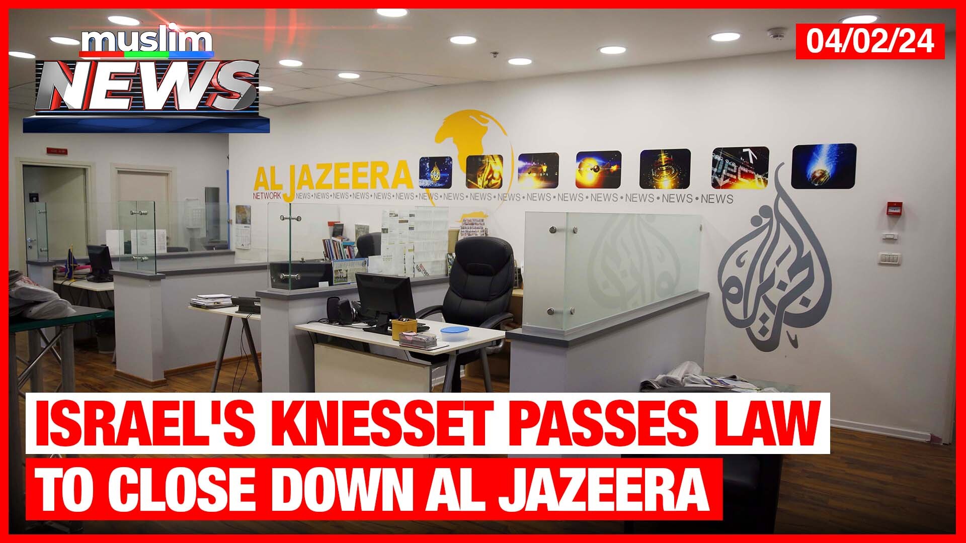 Israel's Knesset Passes Law To Close Down Al Jazeera | Muslim News | Apr 2, 2024