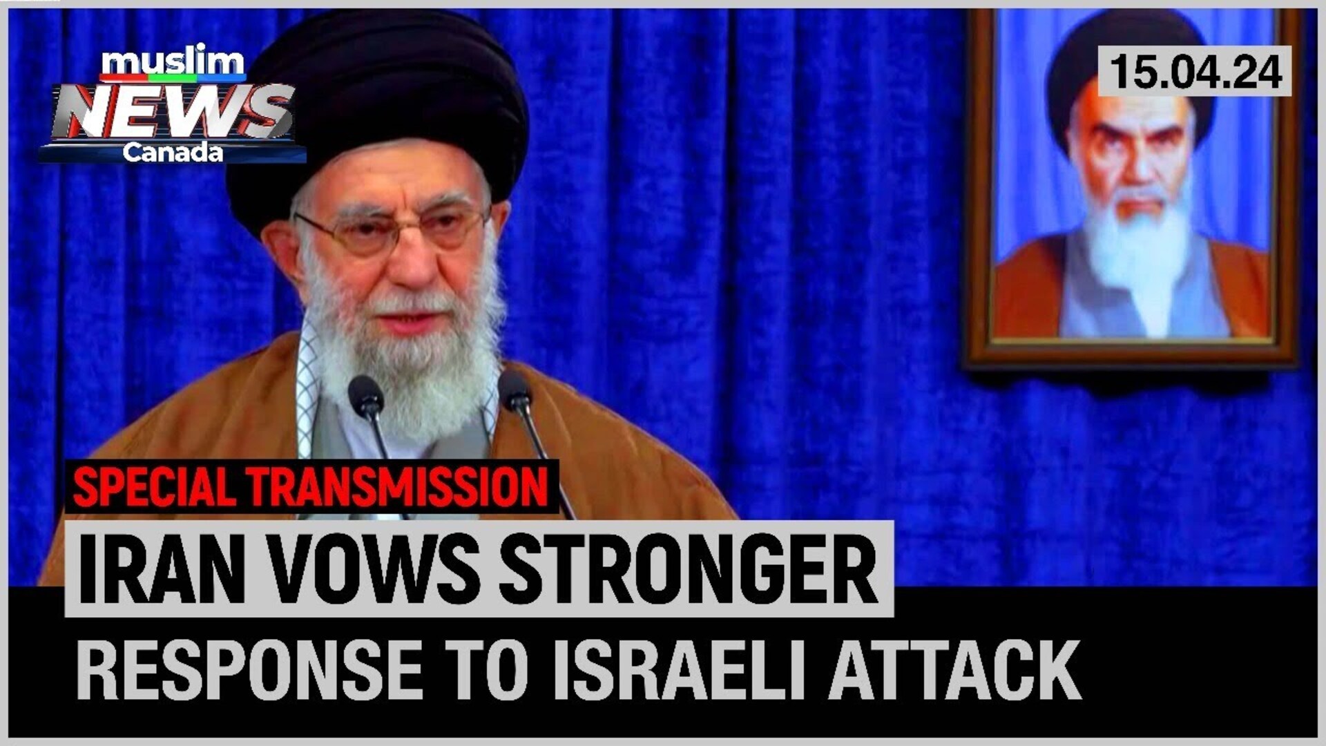 Iran Vows a Stronger and Swifter Response to Any Israeli Military Attack | April 15, 2024