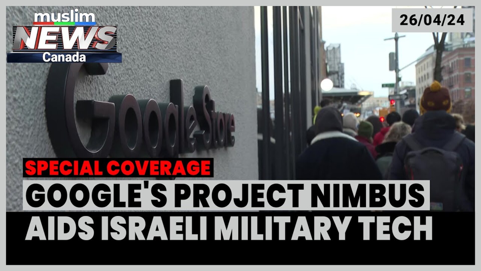 Google’s Project Nimbus Comes Under Scrutiny for Aiding Israeli Military Tech | April 26, 2024