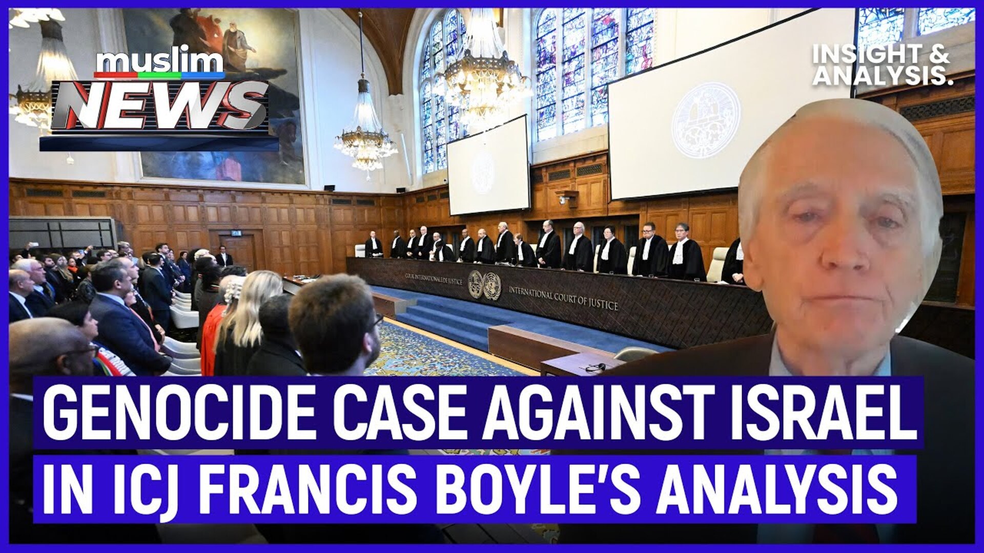 Genocide Case Against Israel: Francis Boyle's Analysis